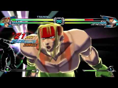 Tatsunoko vs capcom UAS alex/batsu ToD