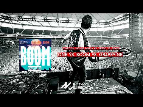 Swedish House Mafia vs. Tiesto & Seven - One vs. Boom vs. Grapevine (TYNAVI Mashup)