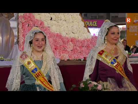 Emotiva Ofrena de Flors a Alzira