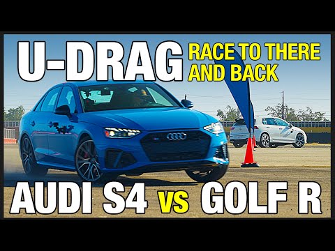 U-DRAG: Audi S4 vs. VW Golf R