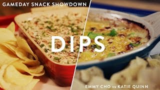 Caramelized Onion Dip vs Chicken Enchilada Dip | Gameday Snack Showdown Ep 2