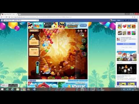 Angry Birds POP! on Facebook - Level 132 Walkthrough