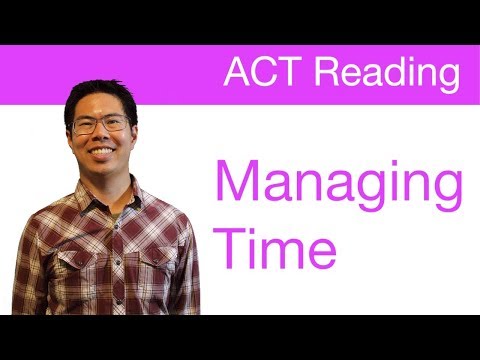 Top ACT Reading Tips/Strategies - Managing Time Well