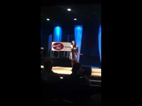 Sabreena Venegas performing Mary J Blige "I'm Going Down"