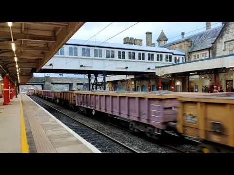 Network Rail Engineers Freight Move DBC 66113 6K27 Lancaster 27/02/2023