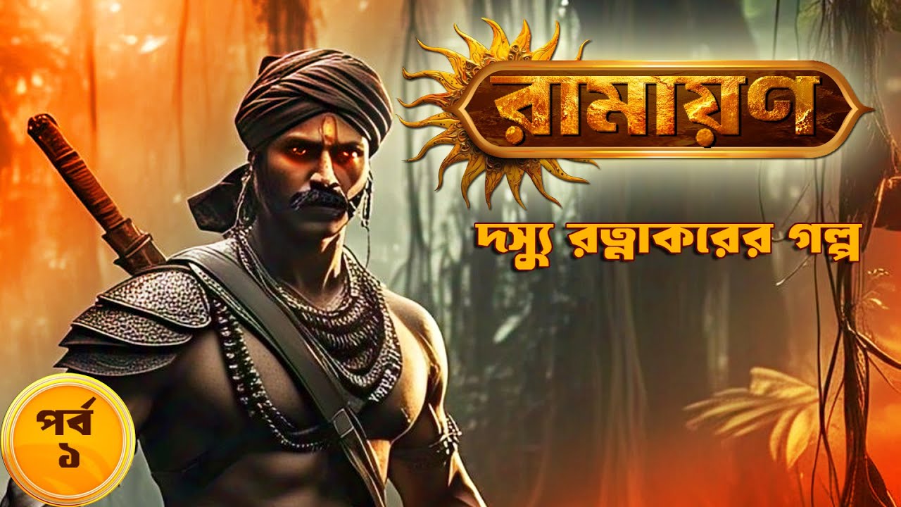 DASYU RATNAKARER GALPO | PURAN KATHA | EP 01 | RAMAYAN | রামায়ণের গল্প | Animatrix India