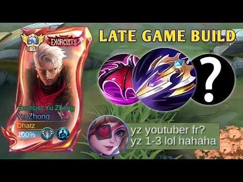 YU ZHONG BEST SUSTAIN BUILD TO STAY LONGER IN TEAM FIGHTS! | YU ZHONG PASSIVE  ABUSE
