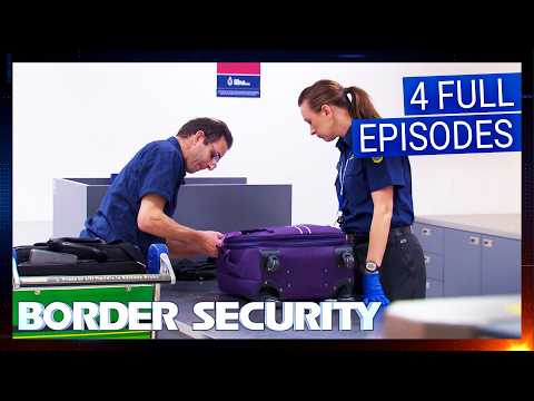 4 Full Episodes Of Border Security Australia | Season 9: Episodes 5 - 8