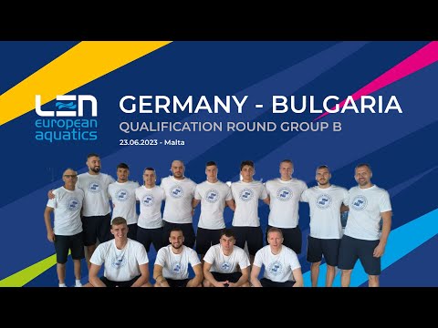 GERMANY - BULGARIA - LEN European Water Polo Qualifications 2 - Men in Malta