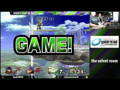 Jester's Court de Sal! - Losers Finals - QuadA/JBM vs Underscoes/Law - PM Dubs