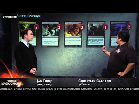 Pro Tour Magic Origins Deck Tech: Sultai Control with Christian Calcano