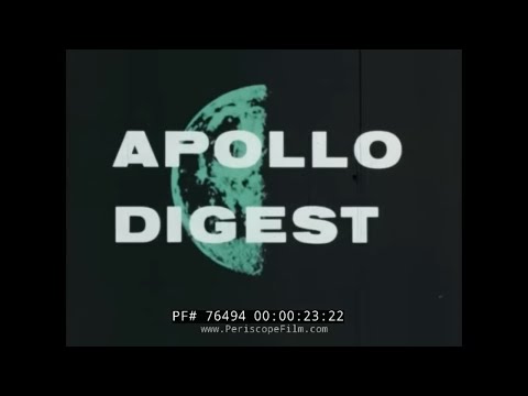 NASA APOLLO DIGEST  1967  APOLLO 4 LAUNCH OF SATURN V ROCKET 76494