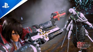 PlayStation Gungrave G.O.R.E - Gameplay Reveal + Extended Cinematic Trailer | PS5, PS4 anuncio