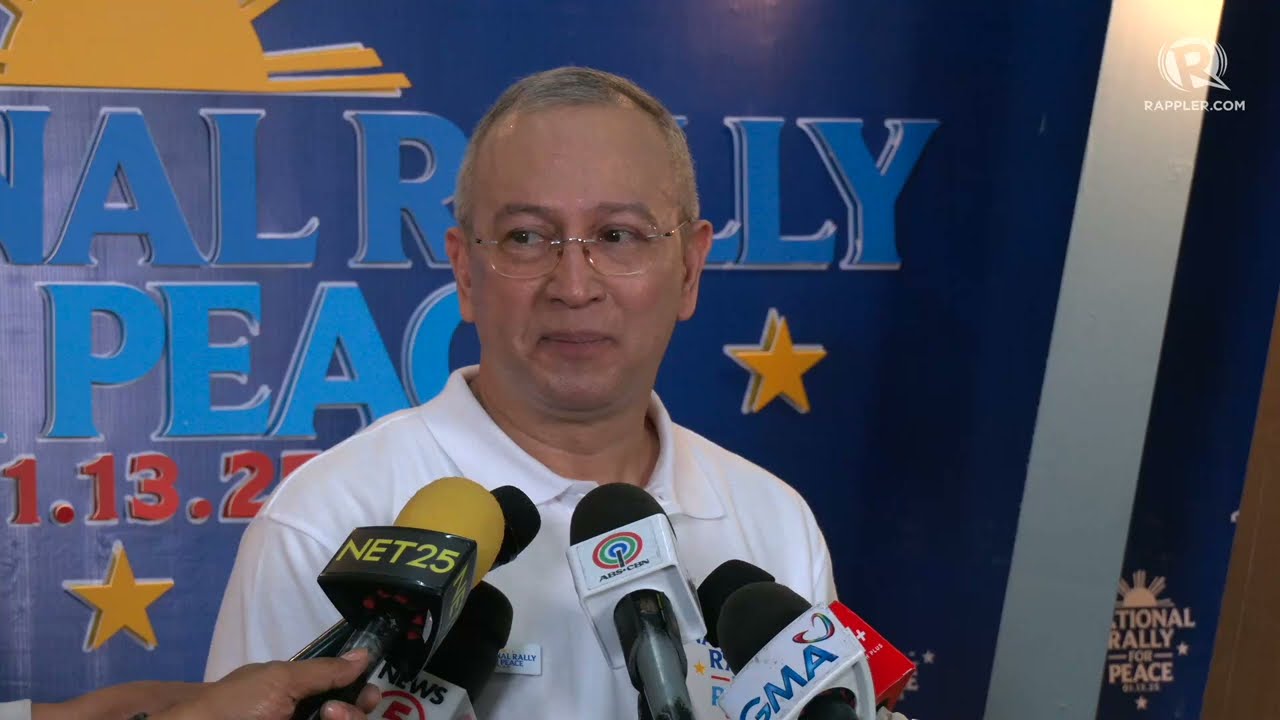 Iglesia ni Cristo spokesman explains January 13 rally for peace