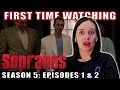 THE SOPRANOS Season 5 Episodes 1 2 First Time Watching TV Reaction STEVE BUSCEMI