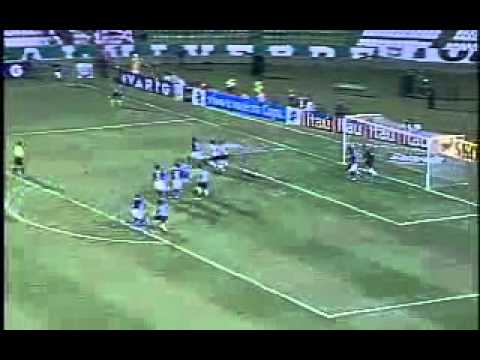 Coritiba 0 x 3 Cruzeiro pela 34ª rodada do Brasileirão 2005