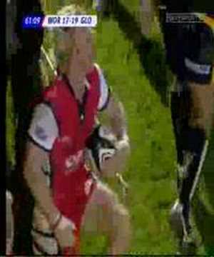 Gavin Quinnell puts the "rubbish out"