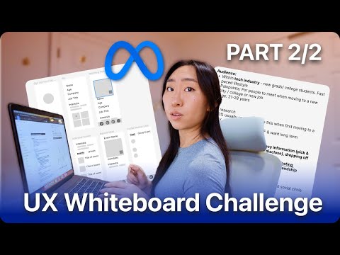 UX Mock Whiteboard Challenge with Meta Designer (Part 2)