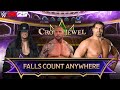 WWE 2k25 Undertaker Vs Batista Vs Khali Falls Count Anywhere Match At Crown Jewel