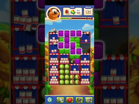 Toonblast Level 7842 HARD, No Boosters.