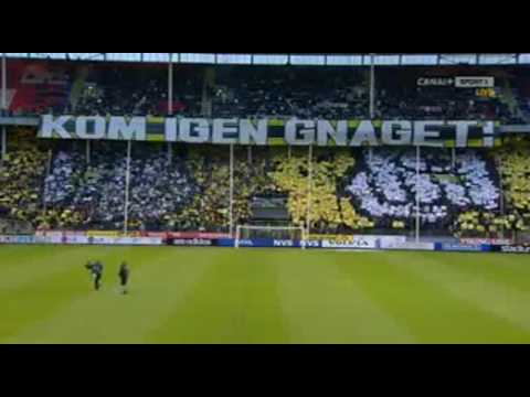 Allsvenskan 2009-05-18 AIK tifo