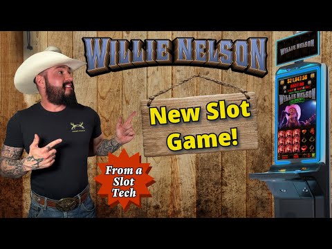 The Willie Nelson Slot Machine ???? First Reaction from a Slot Tech ???? Live Slot Play
