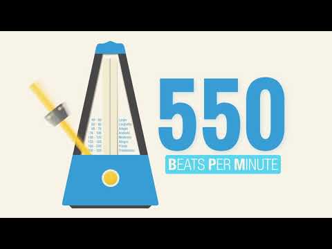 550 BPM Metronome | The BLuetiFuLL MeTRoNoME