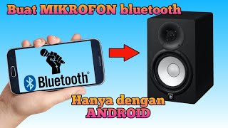 Download lagu Cara merubah hp menjadi Mic bluetooth Speaker | Bisa untuk karaoke mp3