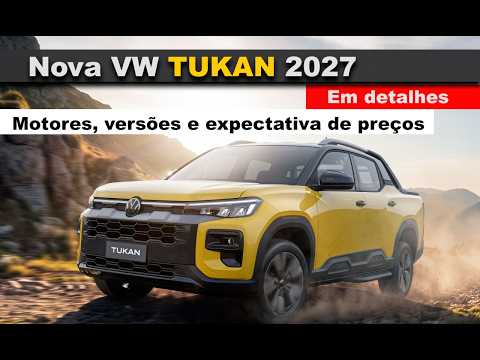 VW Tukan é apresentada oficialmente, confira versões e expectativa de motor e preços