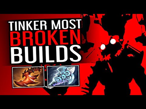 Tinker with amazing broken builds | Dota 2 Tinker Gameplay |
