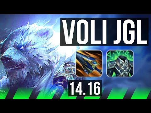 VOLIBEAR vs MORGANA (JGL) | 5/1/7, 66% winrate | NA Diamond | 14.16