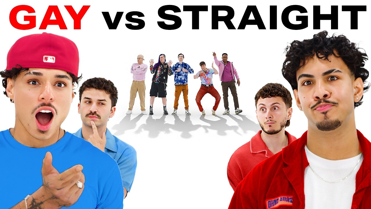 Who's Gay? Test Your Radar | 2 Straights vs 2 Gays