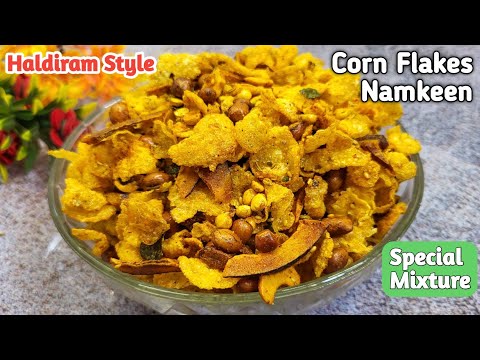 15 Mins Namkeen - Sweet & Spicy Diwali Snack | CornFlakes Mixture | Makai Poha Chivda TeaTime Snack