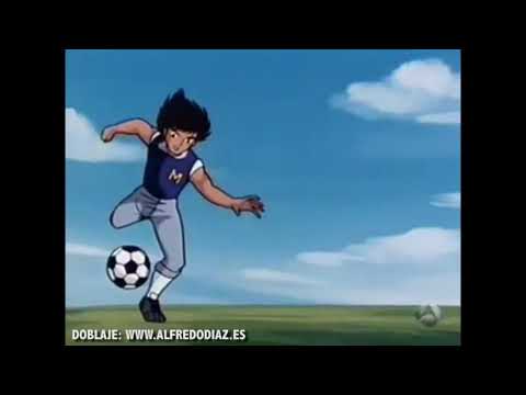 Mark Lenders conoce a Benji  (en una cancha de Graná)