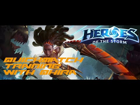 Qhira - Getting Good - Training for Ranked  (Qhi'ra Heroes of the Storm Gameplay)