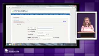 Using ReferenceUSA for the Job Search
