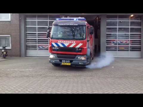 Brandweer Bilthoven  opkomst en uitruk naar oms in Bilthoven