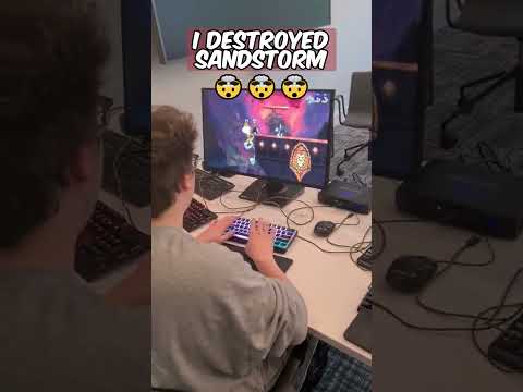 I Gimped Sandstorm IRL 💀 #shorts