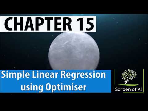 Chapter15  Simple Linear Regression With Optimizer | TensorFlow TUTORIALS | WITH CODE