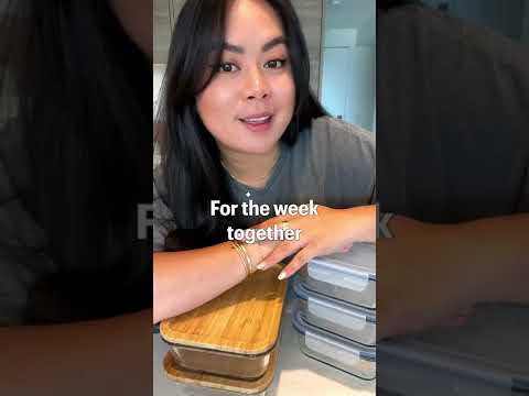 let's pack husband's lunch for the week