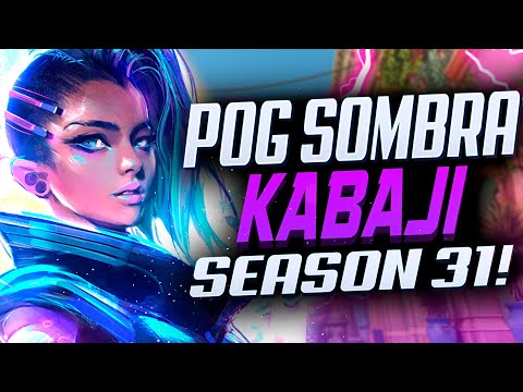 Kabaji DPS Main Sombra gameplay - Overwatch Season 31 Top 500