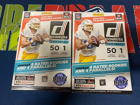 2021 Donruss Football Hanger Box Opening!!! Chasing Rated Rookies!!!