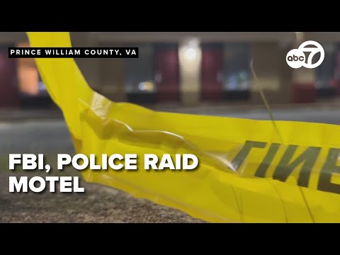 Prince William Co. police, FBI agents raid motel with 'troubled' past near Quantico, Va.