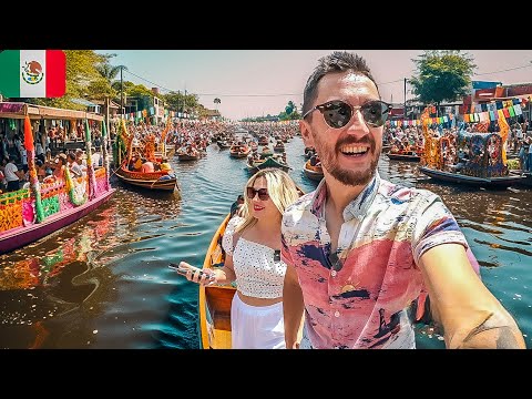 O "chermeza" cu adevarat mexicana! Am intrat pe canalele din Mexico City, grija mare la tepe!