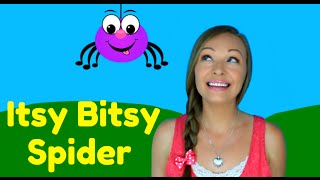 Itsy Bitsy Spider Song - Nursery Rhymes for Children, Kids and Toddlers