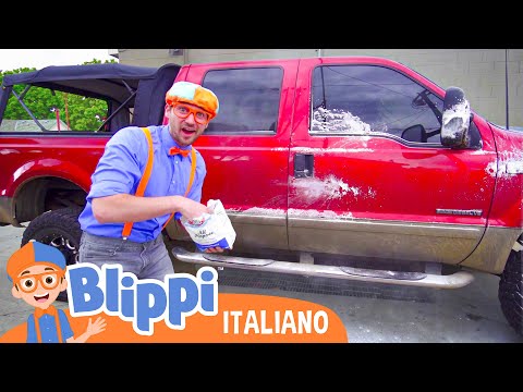 Impariamo a lavare un pickup 🛻🫧 | Blippi in Italiano | Video educativi per bambini
