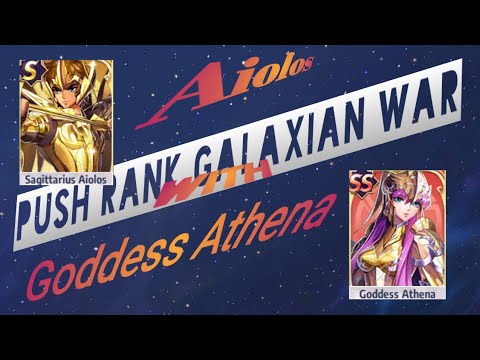 Saint Seiya Awakening: Push Rank With Aiolos and Goddess Athena