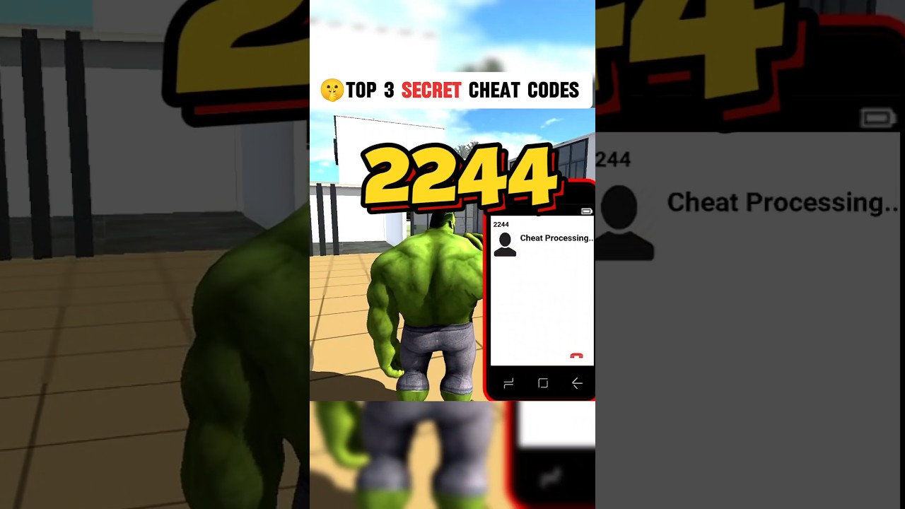 🤫Top 3 Secret Cheat Codes In Indian Bike Driving 3D New Update All Secret Code #shorts #gta #gta5