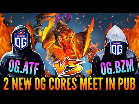 👉 The Battle Of 16 Years Old TEAM OG Stars - OG.ATF As Carry Clinkz Find His Teammate OG.BZM In Pub