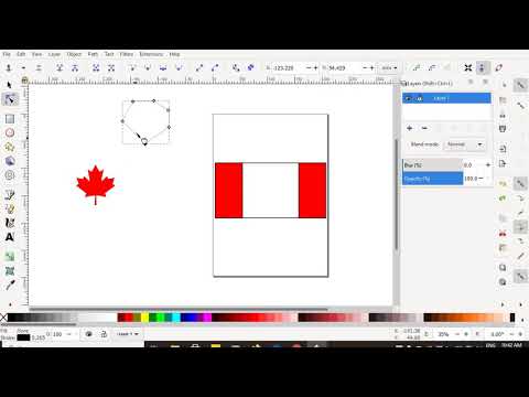 InkScape Lesson 3: Drawing Objects with the Bezier Tool and Anchor Nodes